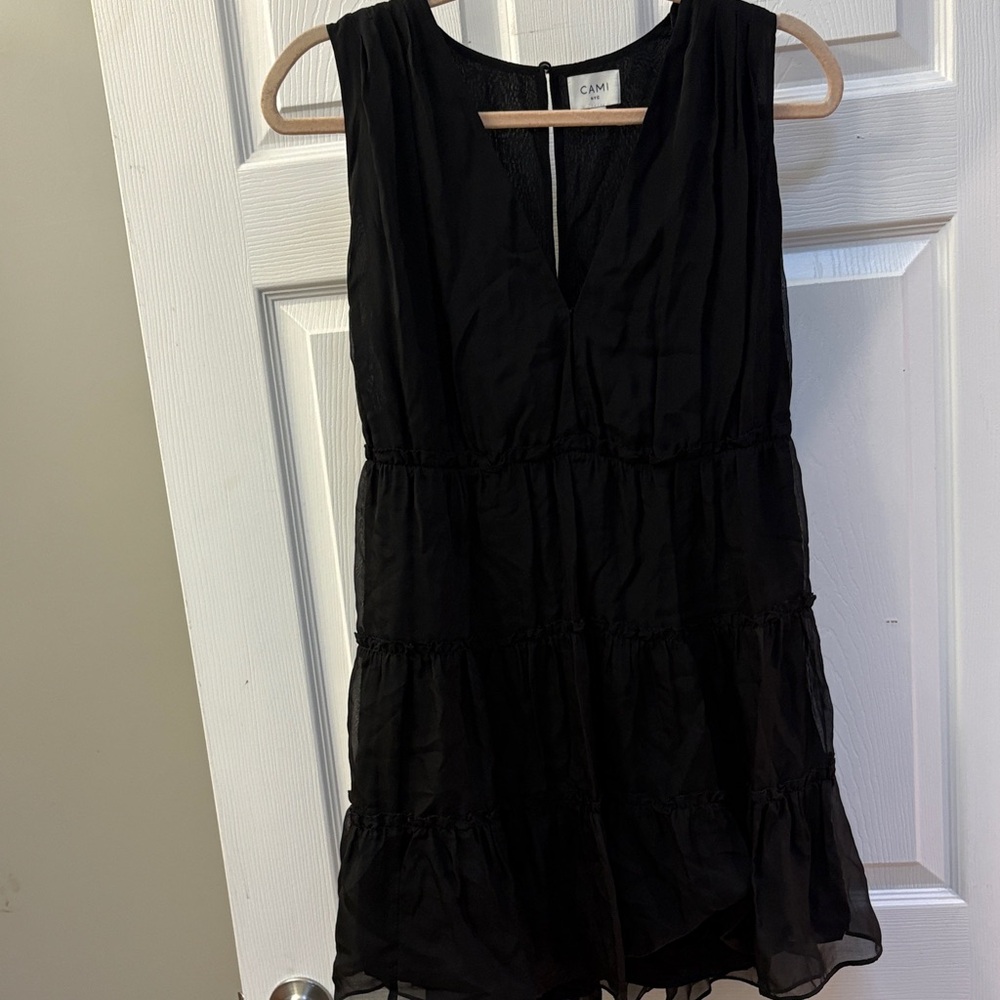 Cami NYC Chiffon Ruffle Dress